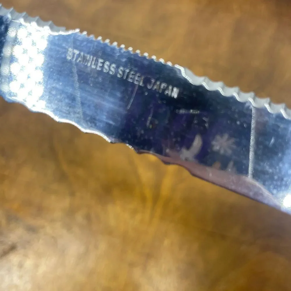 Vintage Stainless Steel Japan Bread Knife‎ 13